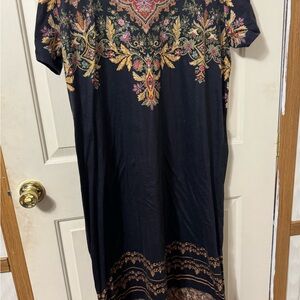 Bohemian Floral Maxi Dress